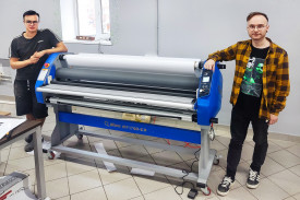 Запуск ламинатора MEFU MF1700-C3 в столичной компании Evo Group