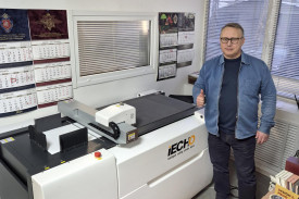 В типографии "А-Квадрат" установлен режущий плоттер iECHO PK-0604