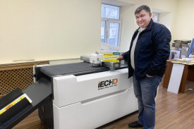 Режущий плоттер iECHO PK-0705 PLUS в московской типографии "ММ Принт"