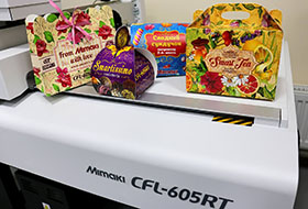 Малотиражное производство картонной упаковки с Mimaki