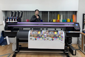 Принтер-каттер Mimaki CJV300-160 Plus установлен в столичной РПК "Информа"