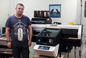 Принтер Mimaki UJF-3042 MkII запущен в типографии Санкт‑Петербурга