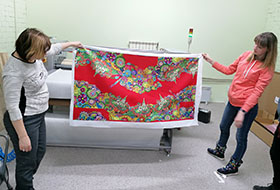 Запуск Mimaki TS300 на фабрике маскарадных костюмов