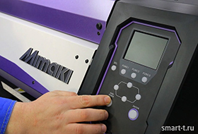 Mimaki JV300/JV300 Plus для начинающих - подготовка к работе и печать