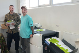 В питерской типографии "Растр" установлен плоттер iECHO PK