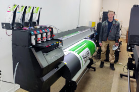 Еще два экосольвентника Mimaki JV300 Plus установлены на заводе "Центртранстехмаш"
