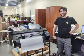 Каттер Mimaki CG-60AR на фабрике спецодежды и СИЗ "Спецобъединение"