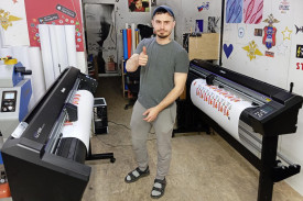 Двойная инсталляция каттеров Mimaki в столичной РПК "Электро-принт"