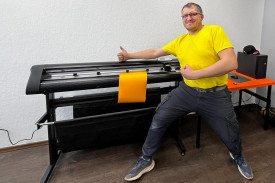 В РПК "Могучий" из Екатеринбурга установлен плоттер ARK-CUT GH1350