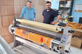 Ламинатор MEFU MF1700-M1 LITE запущен в компании Galerys из Краснодара