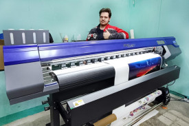 Экосольвентник ARK-JET SOL 1602 в РПК "Арифметика" из Екатеринбурга