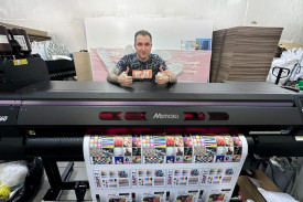 Уже третий УФ-принтер Mimaki UCJV300 установлен в московской РПК Print100