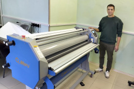 Ламинатор MEFU MF1700-A1 установлен в "Институте навигационных технологий"