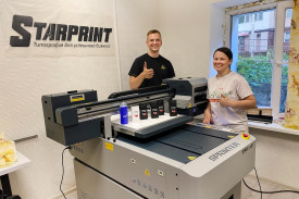 В кировской типографии Starprint установлен УФ-планшетник Sprinter DPP A1E