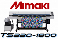 Mimaki анонсировала новейший флагманский текстильный принтер TS330-1600