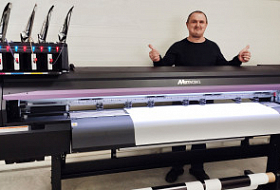 Тюменская РПК выбирает универсальность - Mimaki CJV150