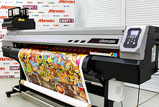 Новый принтер Mimaki UJV100‑160 – самый доступный пропуск на рынок профессиональной УФ-печати