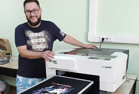 Цифровая швейная фабрика из Москвы усиливается DTG-принтером Polyprint