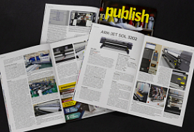 Обзор редакции журнала Publish: экосольвентный принтер ARK-JET SOL 3202