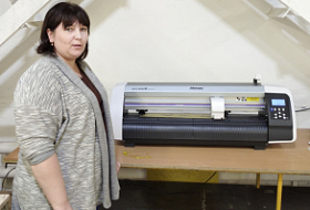 Режущий плоттер Mimaki CG-60SRIII на крупном производстве в Ижевске