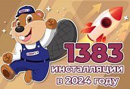 Компания "Смарт-Т" осуществила 1383 инсталляции в 2024 году