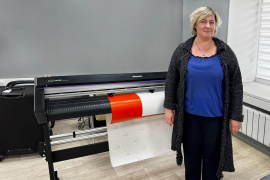 Запуск режущего плоттера Mimaki CG-130AR в РПК "Арт-Сити Групп"