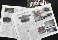 Обзор журнала Publish: УФ-принтер Sprinter TC-F2132