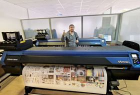 Запуск второго принтера Mimaki TS100-1600 на швейной фабрике STAYA