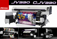 Mimaki представляет новейшие флагманские экосольвентные принтеры JV330 и СJV330