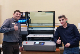 Инсталляция УФ-принтера Mimaki UJF-6042 MkII в типографии "Башнефть"
