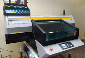Инсталляция Mimaki UJF-6042 MkII e на производстве кожгалантерейных изделий