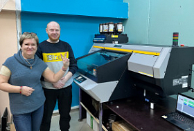 Новый Mimaki UJF-6042 MkII установлен в компании "Фабрика Печати" (Воронеж)