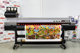 Новый принтер Mimaki UJV100‑160 – самый доступный пропуск на рынок профессиональной УФ-печати