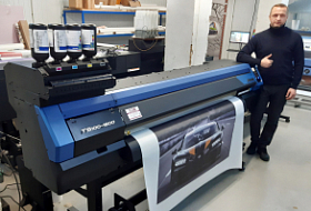 Mimaki TS100 на производстве каркасно-тентовых сооружений в Минске