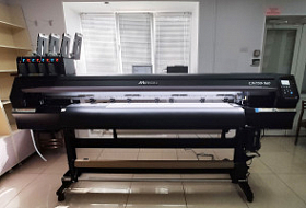 Экосольвентник Mimaki CJV150 отправляется в РПК г.Сатка