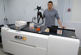 Плоттер iECHO PK-0705 PLUS установлен в кировской типографии «Полиграфовна»