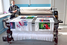 Комплекс для текстильной печати на швейной фабрике в Питере