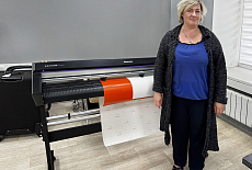 Запуск режущего плоттера Mimaki CG-130AR в РПК "Арт-Сити Групп"