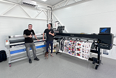 Новейший Mimaki CJV200 установлен в типографии "ФОТОБАР" из Раменского